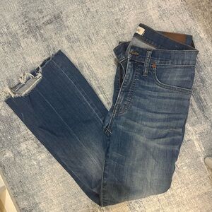 Madewell Women's Cali Demi Boot Cut Jeans